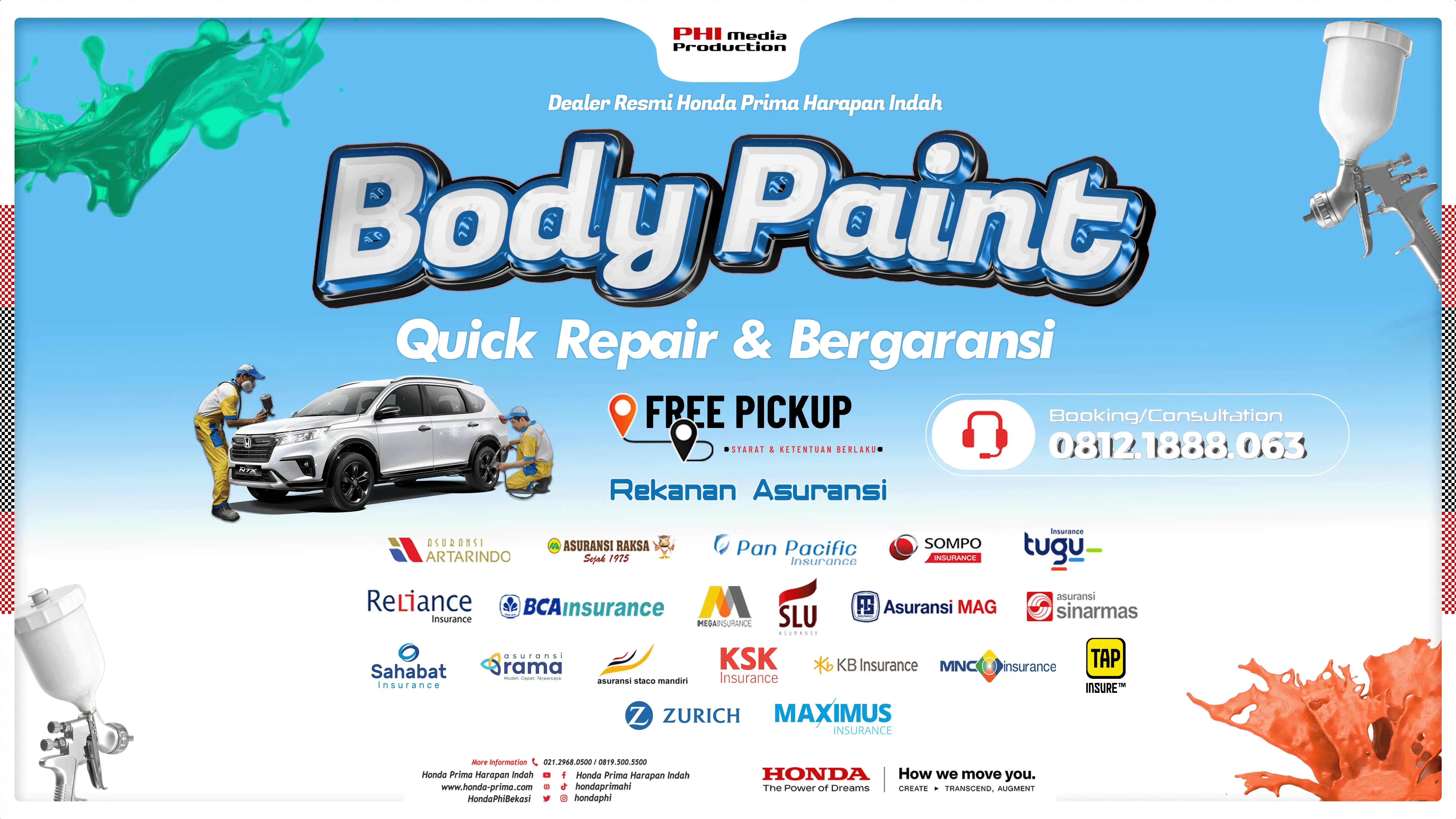 Body Repair Rekanan Asuransi