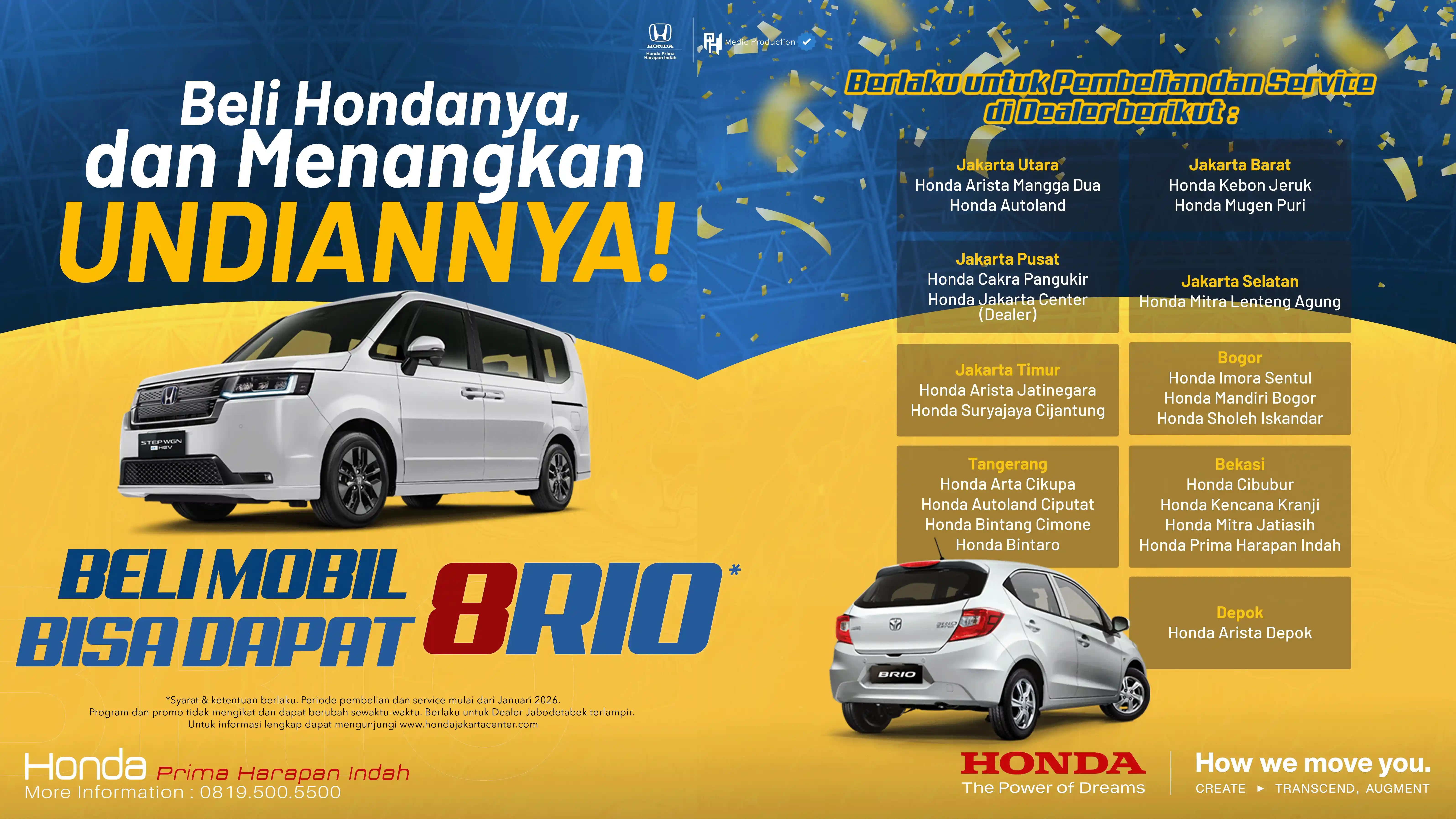 Beli Mobil Dapat Brio Juli