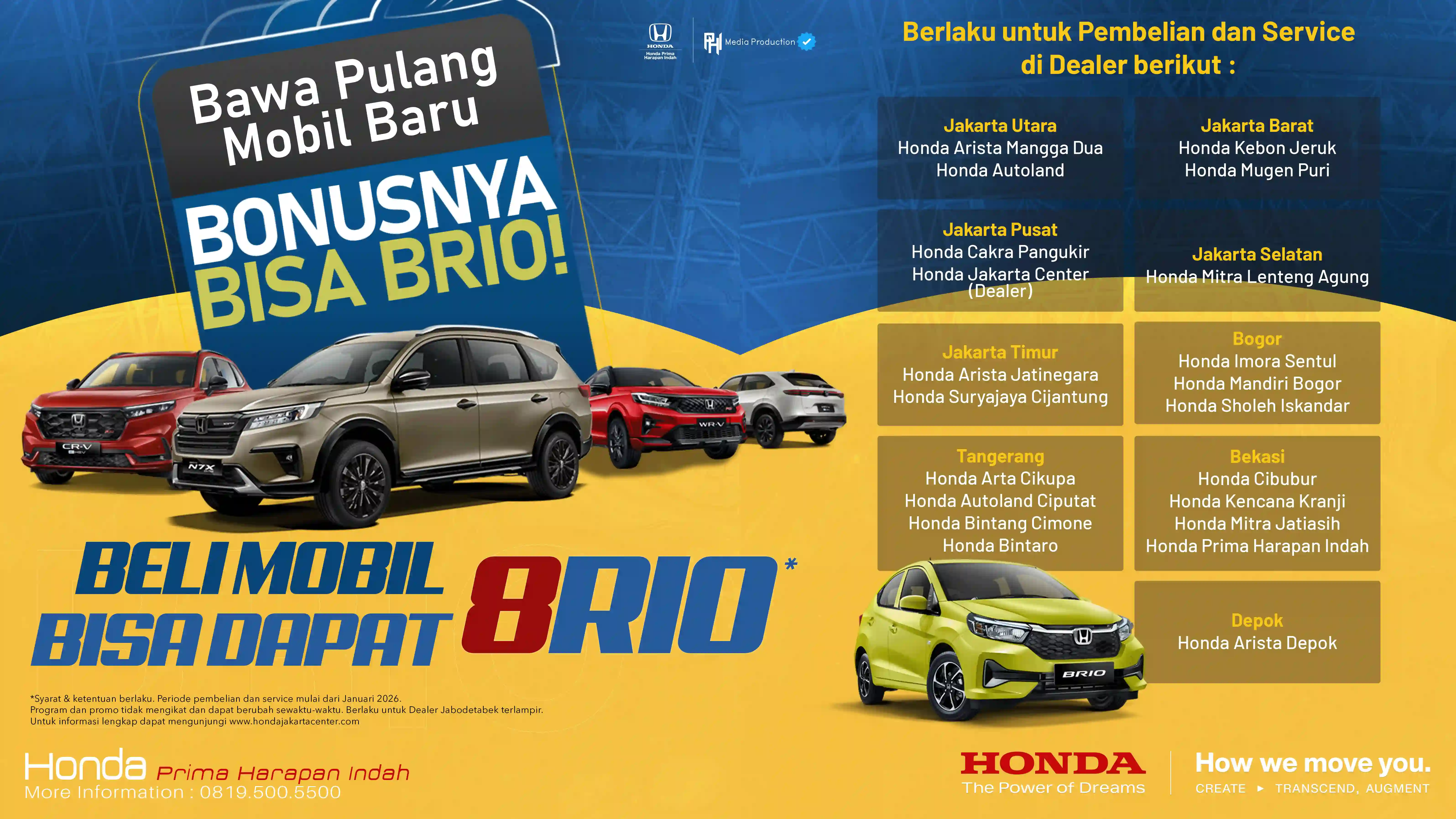 Beli Honda dapat Honda Baru Sales