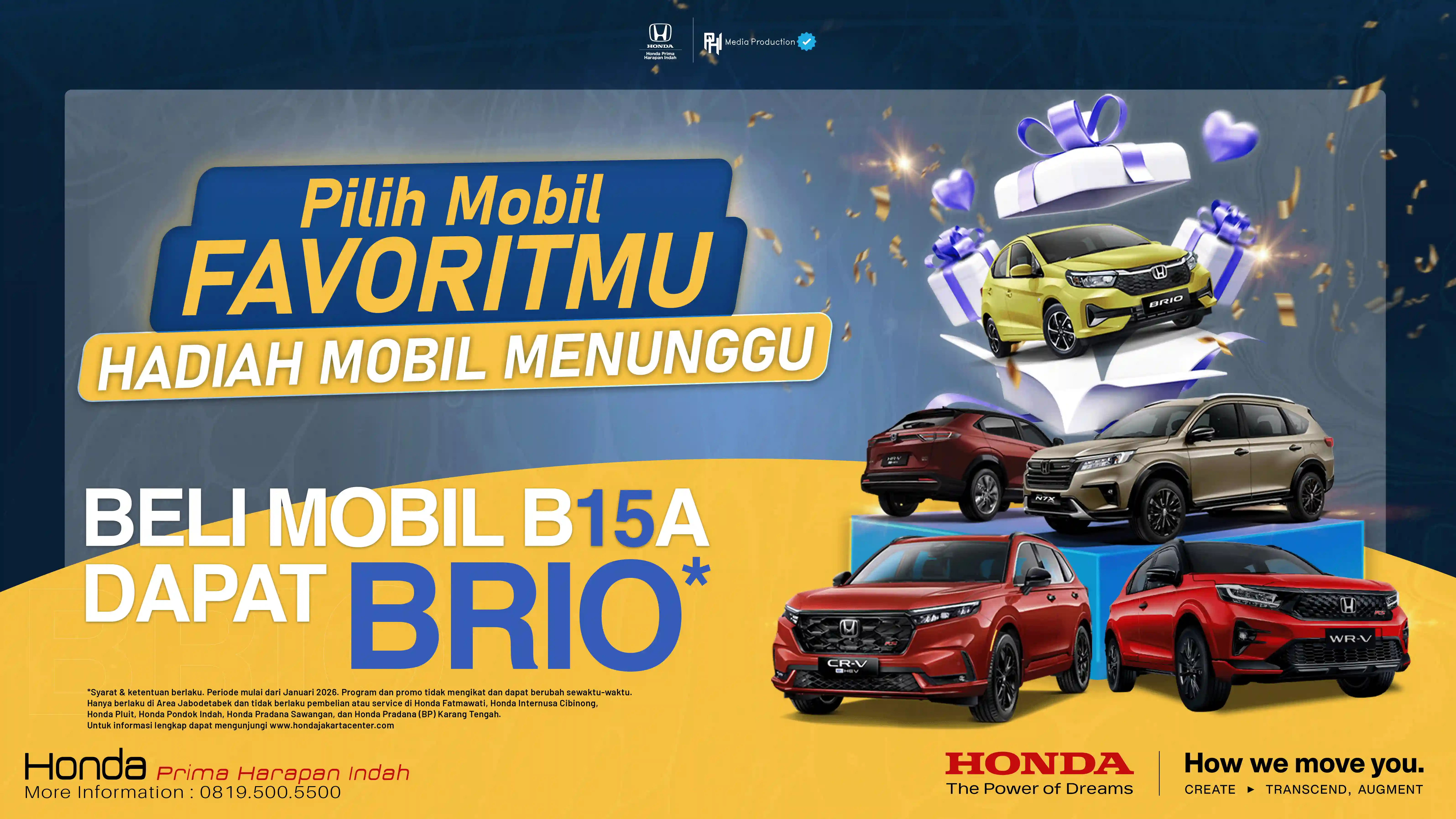 Beli dapat Honda Baru