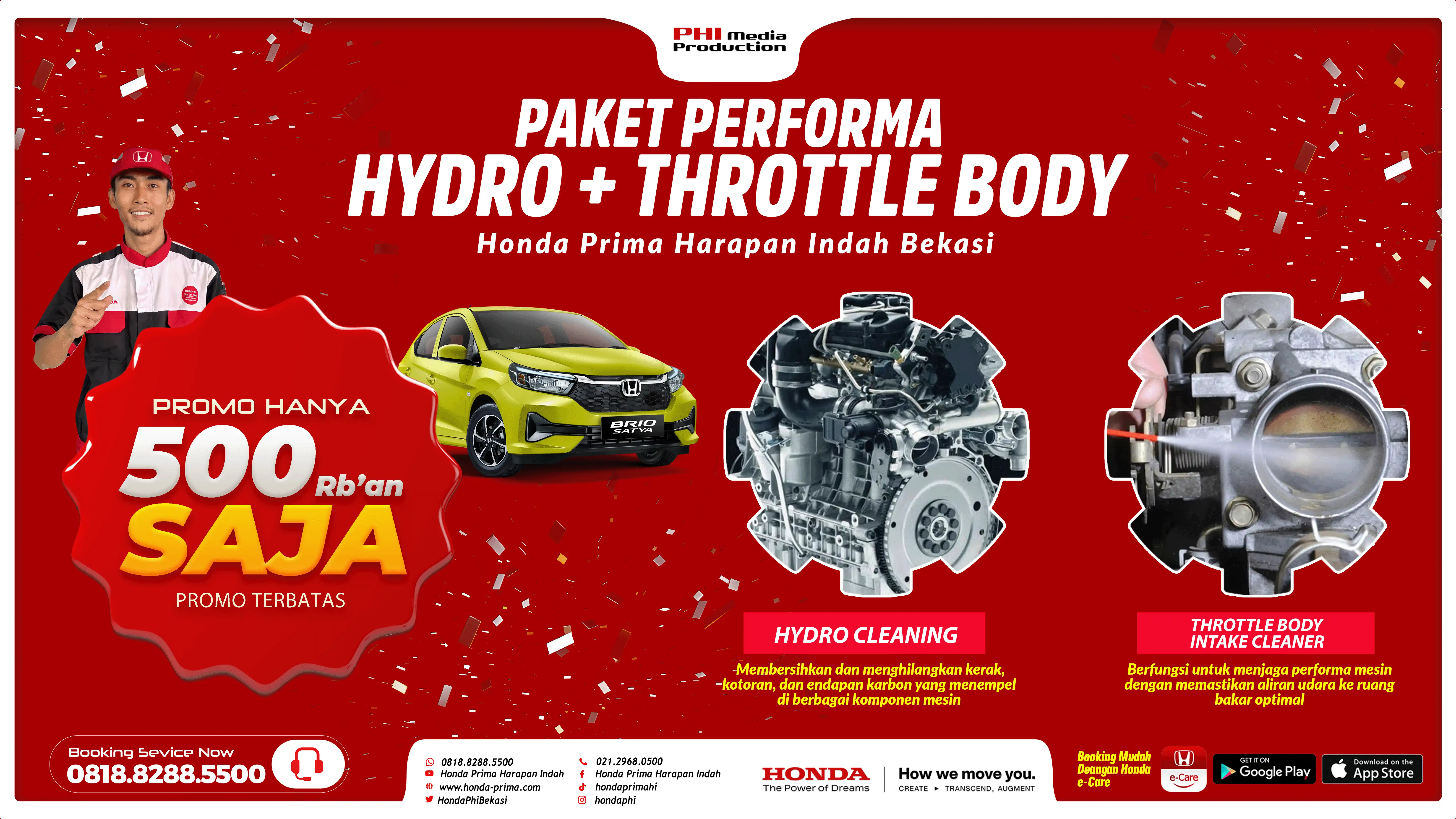 Paket Performa Hydro + Throttle Body