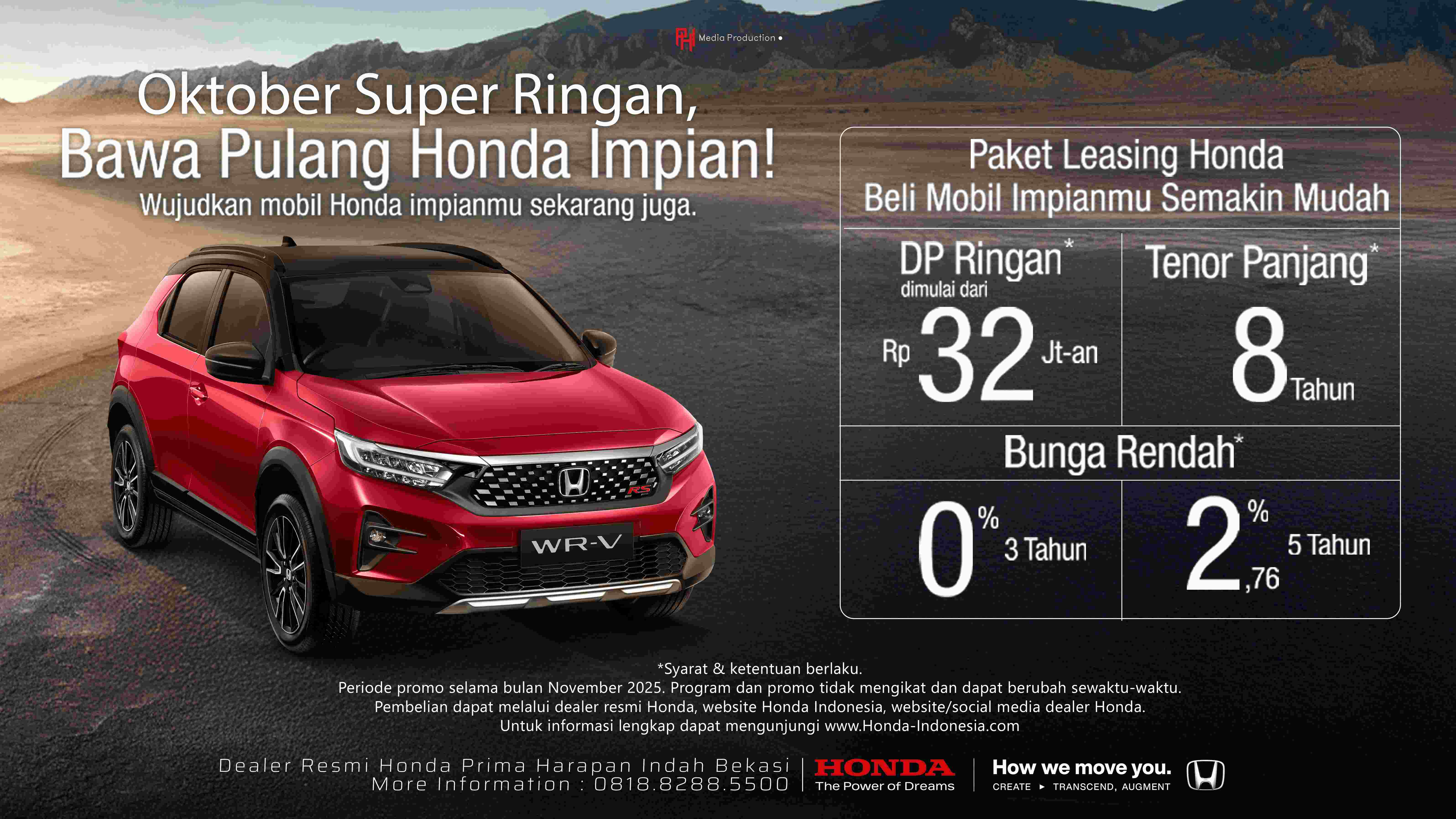 NovemberSuper Ringan, Honda Impian Jadi Kenyataan!