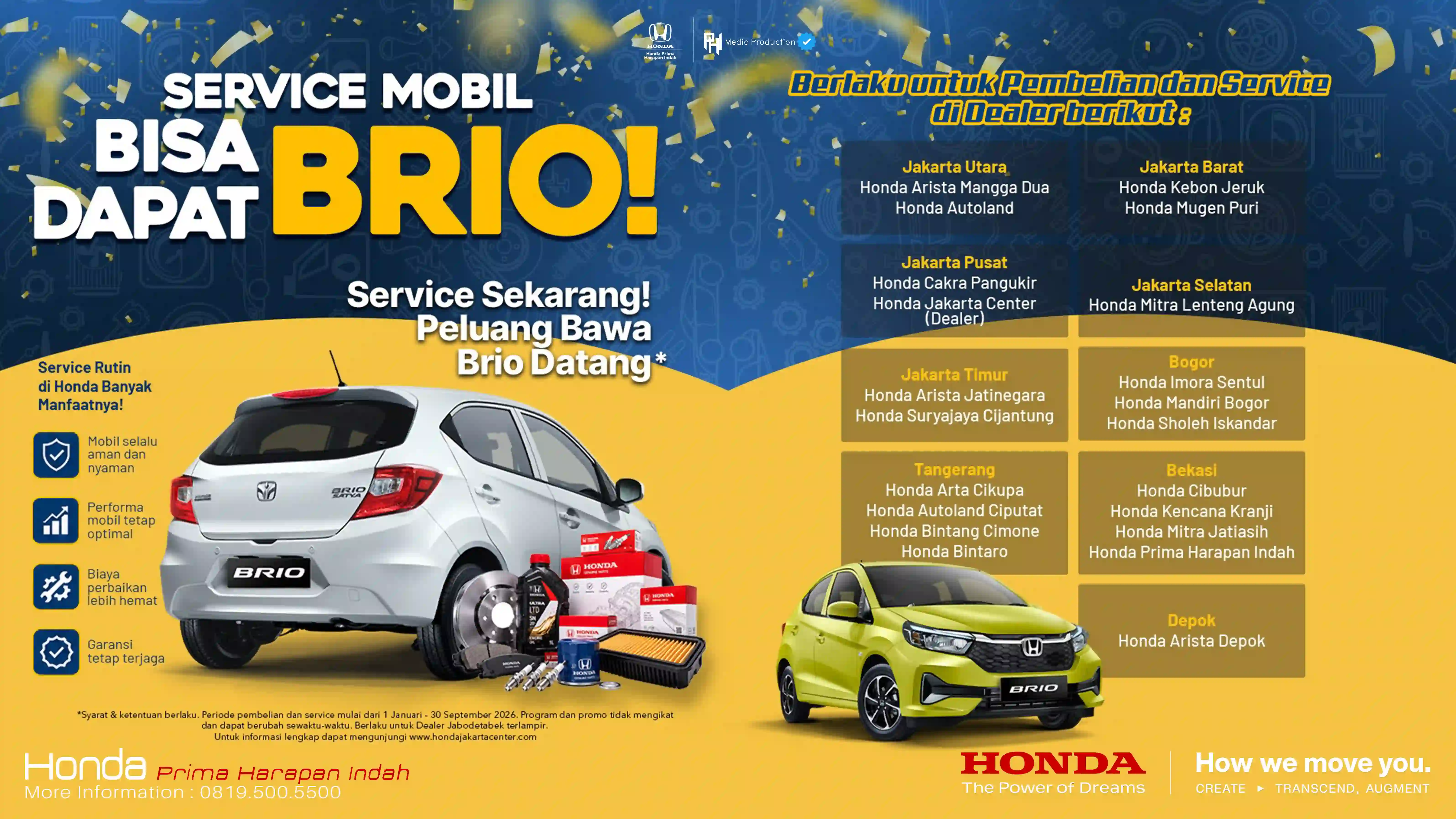 Service Bisa Dapat Brio