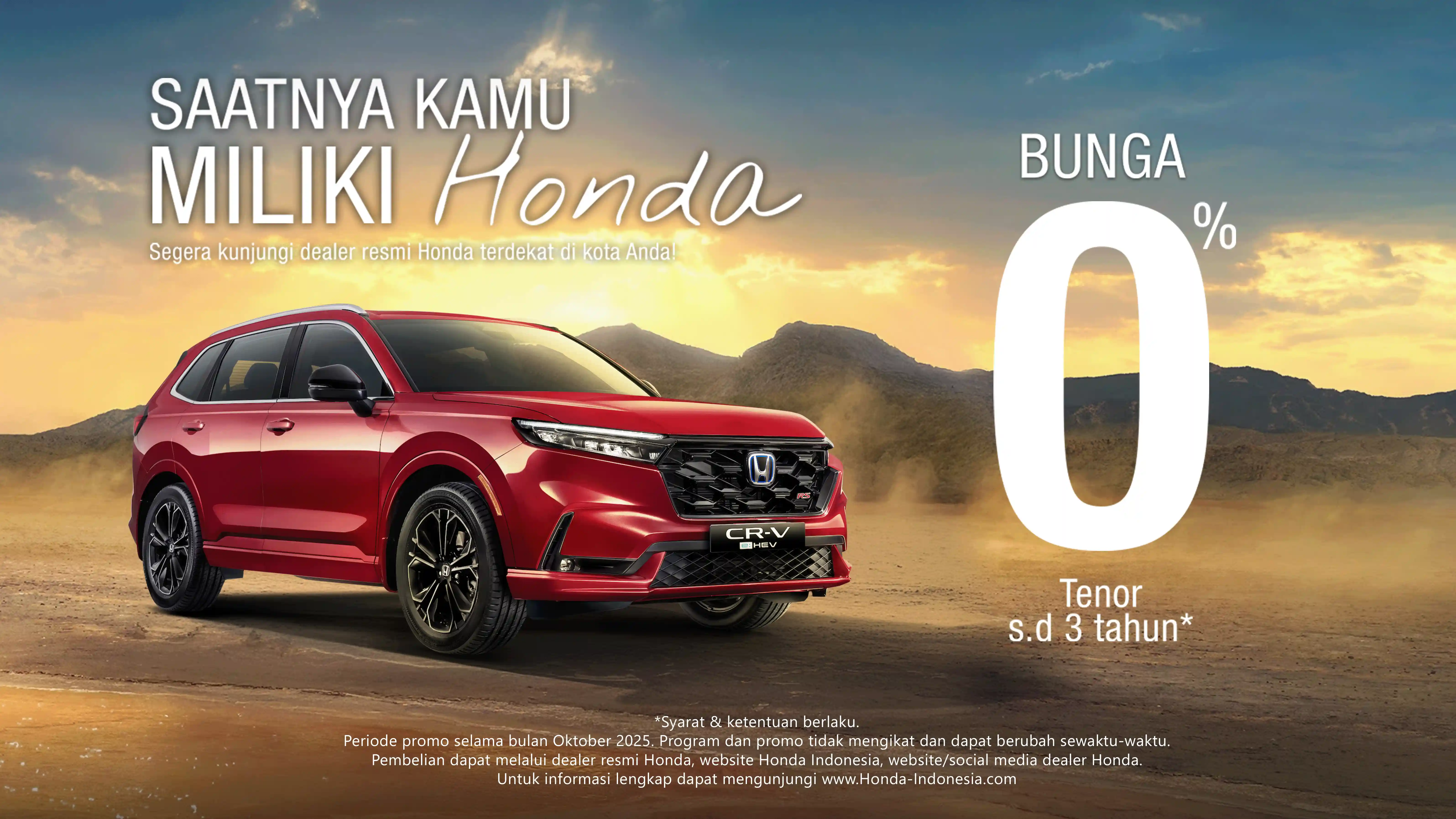 Promo CRV Oktober 2025