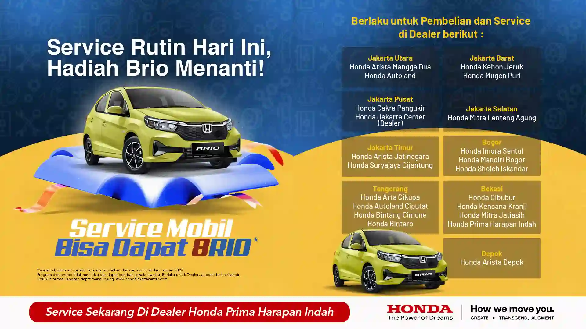 Service Bisa Dapat Brio