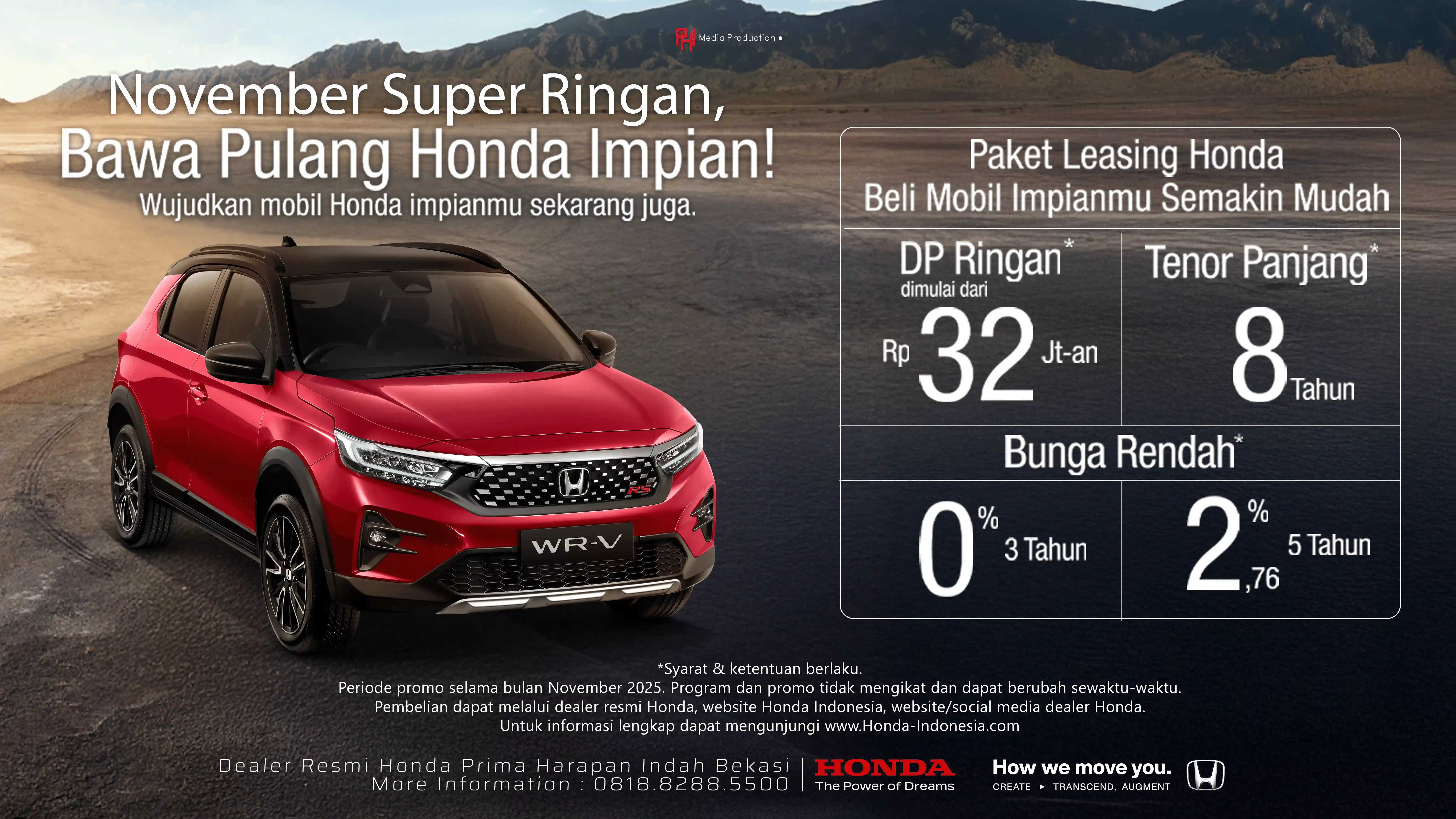 NovemberSuper Ringan, Honda Impian Jadi Kenyataan!